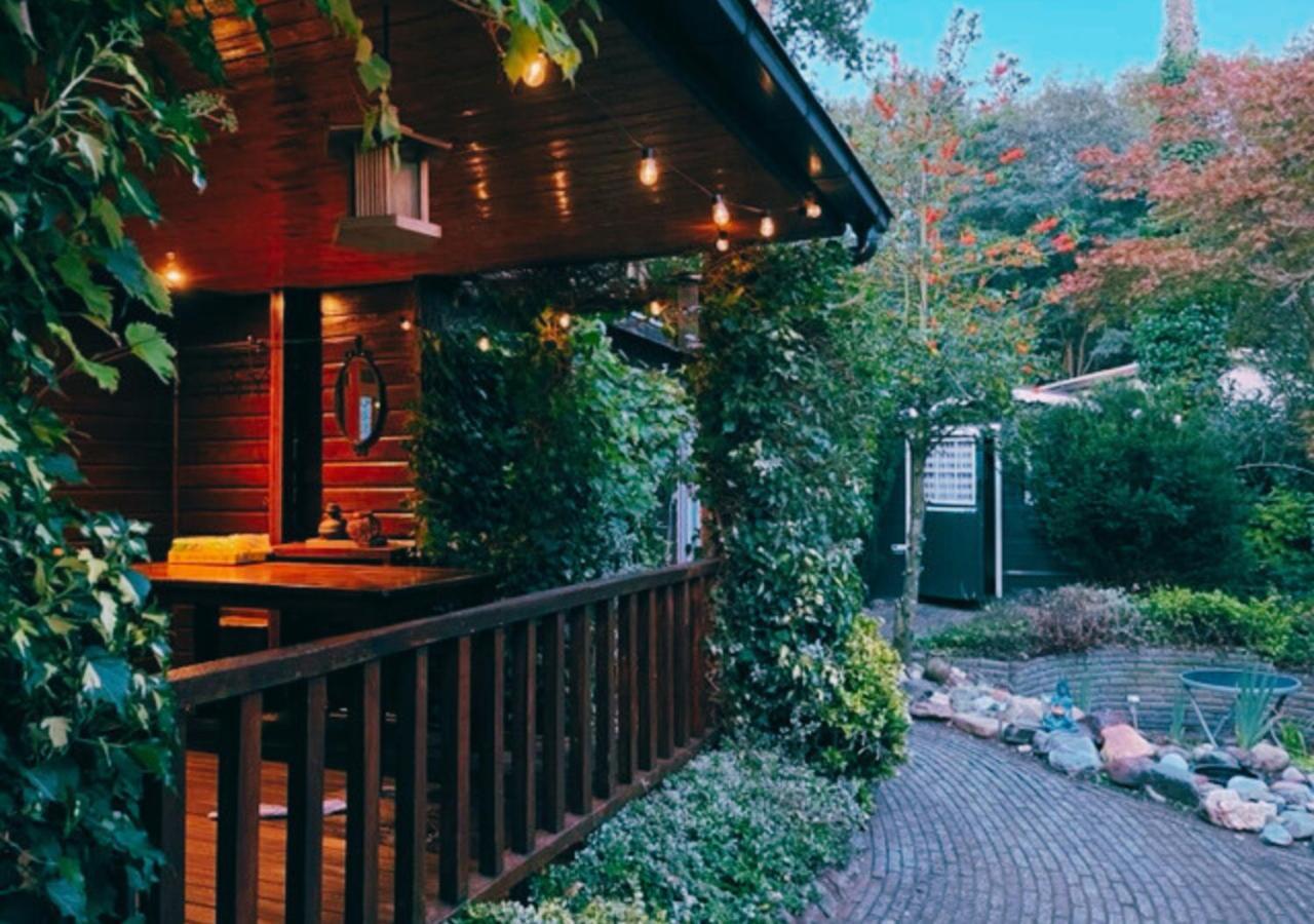 "De Jungle" Chalet Met Veranda Op Ijsselheide Hattemerbroek Veluwe Exterior photo